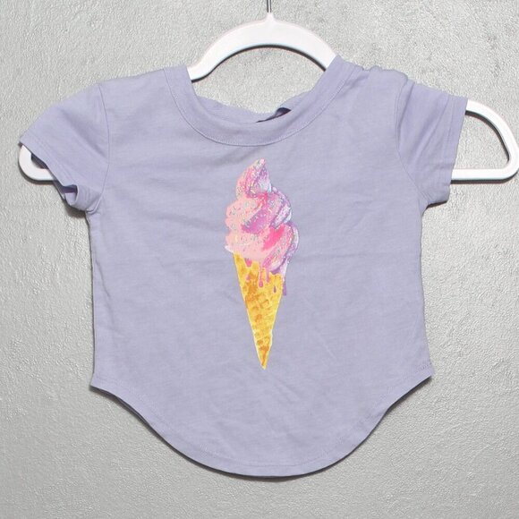 Chaser nwt purple ice cream cone graphic short sleeve tee - Picture 1 of 5